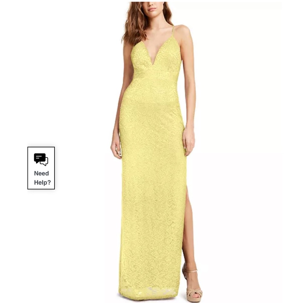Emerald Sundae Glitter Lace A-Line Dress